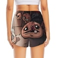 thumbnail image 2 of Lsque The Binding of Isaac Printed Women's Running Shorts with Liner Pockets,Elastic Quick Dry Workout Athletic Gym Yoga Shorts,Womens High Waist Shorts-Medium, 2 of 9