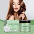 thumbnail image 2 of Scalp Scrub with Scalp Massager, Rosemary Scalp Exfoliator, Scalp Exfoliator Scrub for Build Up, Hair Exfoliate Scrub for Scalp, Hair Treatment Nourishing Detox Hair Care, 3.53 oz, 2 of 7
