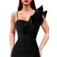 thumbnail image 3 of Vestido VFSHOW Maxi fruncido con volantes y una correa para el hombro para mujer, 3 of 6