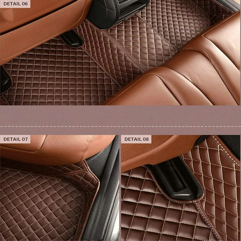 All-Weather Protection Luxury Leather Car Floor Mats for Cars, SUVs, and  Trucks According to Automotive Model - Fit for Honda CR-V 5 seats 2023 Year  