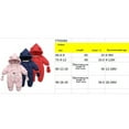 thumbnail image 4 of Qiylii Baby Winter Thermal Romper, Long Sleeve Hooded Thick Bodysuit+Gloves, 4 of 4