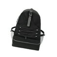 thumbnail image 4 of Colaxi Large Tennis Bag Duffel Backpack Secure Reflective Strips Portable Daypack Badminton Racket Bag for Camping Workout Women Men Black, 4 of 8