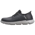 thumbnail image 5 of Skechers Garza Gervin Mens Slip on Hands Free Shoes Leather Upper Air Cooled Memory Foam Support, 5 of 7