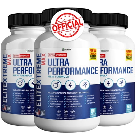 Max Male Health Supplement with Calcium, Zinc & Proprietary Blend for Energy Vitality Strength & Endurance 180 tablet