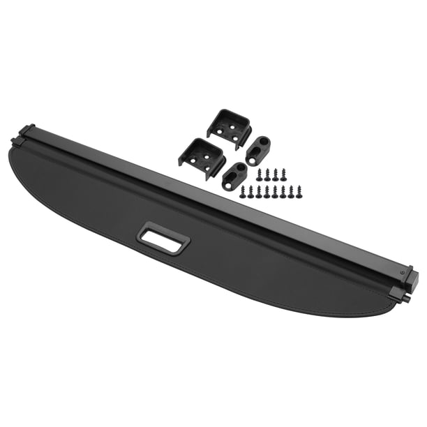 Cubierta de Carga Retráctil Unique Bargains para Volkswagen Tiguan 2007-2016, Sombra de Seguridad para Equipaje Trasero, Negro Brillante