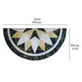 SemiCircle Entrance Door Mats PVC Hallway Floor Mats AntiSlip Kitchen