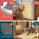 thumbnail image 4 of Tapete rascador de gato de sisal natural, alfombra de rascador de gato horizontal para gatos de interior, protector de muebles para sofá, alfombra, sofá (2 unidades, 23.6 x 15.7 pulgadas), 4 of 6