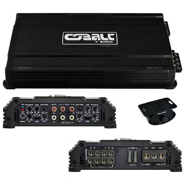 ORION CB2000.4 4chアンプ 2000W Amazon.com: Orion Cobalt Series CBA2000.4 High Efficiency 4