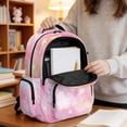 thumbnail image 5 of Xoenoiee Pink Axolotl Heart Star Pattern School Bags for Kids Girls Elementary Middle School Students Bookbag Children Book Bags Casual School Bag Large Capacity Rusksack Travel Daypack, 5 of 7