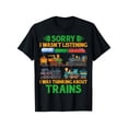 thumbnail image 1 of Camiseta con estampado de tren para niño, informal, de manga corta, transpirable, cómoda y de verano para exteriores., 1 of 7