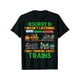 thumbnail image 1 of Train Print Boy's T-shirt, Youngsters Casual Short Sleeve Breathable Comfortable Summer Outdoor Top, 1 of 8