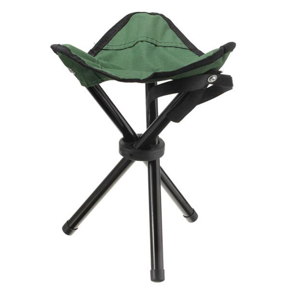 Portable Folding Camping Stool Collapsible Outdoor Folding Seat Slacker Chair for Travel Fishing Hiking Garden Beach