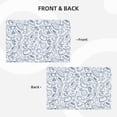 thumbnail image 3 of Placemats Set Of 4 / 6, Fitness Guru Placemats For Dining Table Indoor/Outdoors Heat Resistant Washable Placemats 18" X 12", 3 of 8