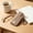 Brown, variant on Litchi Patterned Leather Glasses Bag with Hanging Loop Glasses Protective Cover Portable Sunglasses Storage Bag for Travel Daily Commute Outdoor Use Reading Eyewear Organizer Gift