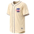 thumbnail image 2 of MLB Philadelphia Phillies Men’s Cream Full Button Jersey, 2 of 5