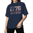 thumbnail image 2 of American Patriotic 1776 design Women's T-shirt, 2 of 3