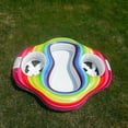 thumbnail image 2 of 2024 Inflatable Twin Baby Pool Float Infant Double Seat Floaty 2 Kids Swimming Rings, 2 of 3
