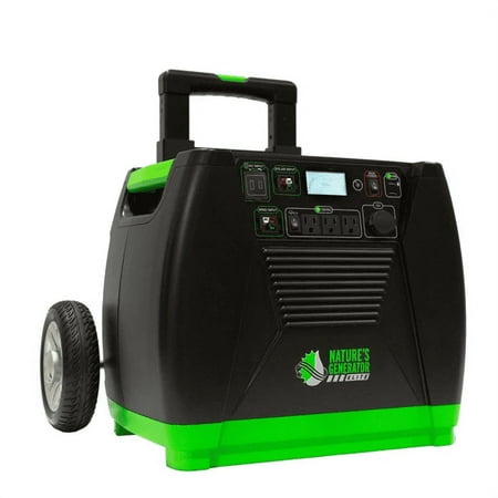 UPC: 0855634006405 | Nature s Generator Elite Portable Solar & Wind Powered 3600 Watts Generator