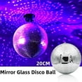 thumbnail image 4 of 5 10 15 20cm Disco Mirror Ball DJ Light Silver Dance Party Stage Lighting Eve, 4 of 5