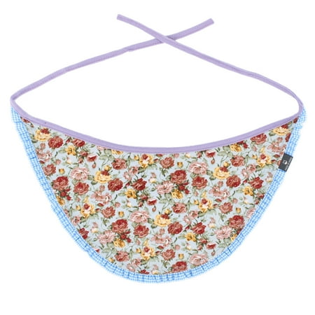 - Flower Pattern Adjustable Pet Dog Puppy Triangle Scarf Neck Bandana Collar