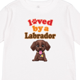 thumbnail image 4 of Inktastic Labrador Chocolate Lab Boys or Girls Long Sleeve Toddler T-Shirt, 4 of 5
