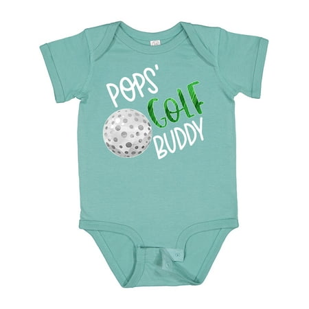 

Inktastic Pops Golf Buddy with Golf Ball Gift Baby Boy or Baby Girl Bodysuit