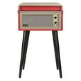 thumbnail image 3 of Crosley Dansette Bermuda 2 Speed Bluetooth and Pitch Control Turntable, Red, 3 of 5