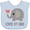 AE-Light Blue, variant on Inktastic Grandchild Loved by Oma Boys or Girls Baby Bib