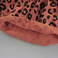 thumbnail image 4 of WOYY Toddler Girls Leopard Summer Clothes Set T Shirt & Shorts 2Pcs Outfits, Sizes 2-3T, 4 of 8