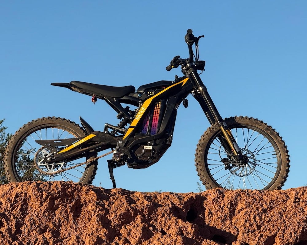 Freego Natkie N1 All-Terrain Electric Motorcycle Bike, Electric Dirt Bike 8000W(Peak) Mid-Mounted Motor 72V/30AH Removable Battery, Max Speed 50MPH/75Miles Off Road Electric Mountain Bike