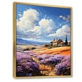 thumbnail image 2 of Designart "France Lavender horizon I" France Floater Framed Canvas Wall Art, 2 of 7