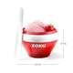 thumbnail image 2 of ZOKU Máquina para hacer helados, tazón compacto para preparar y servir con núcleo de congelador de acero inoxidable que crea un servicio suave, yogur helado, helado y más en minutos, sin BPA, rojo, 2 of 5