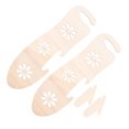thumbnail image 4 of 1 Pair DIY Wooden Knitted Gloves Display Model Hand Woven Gloves Models, 4 of 7