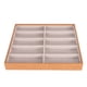 thumbnail image 2 of Organizador de gafas, caja de gafas de sol elegante, ligera, portátil, resistente, de gran capacidad, 10 rejillas, para centro comercial en casa, 2 of 5