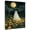 Black and White, variant on NEONWE Halloween Ghost Canvas Wall Art Cute Ghost Yellow Floral Forest Black Night Full Moon Prints Posters Living Room Decor Vintage Rustic Home Art Bedroom Bathroom Office Wall Decor