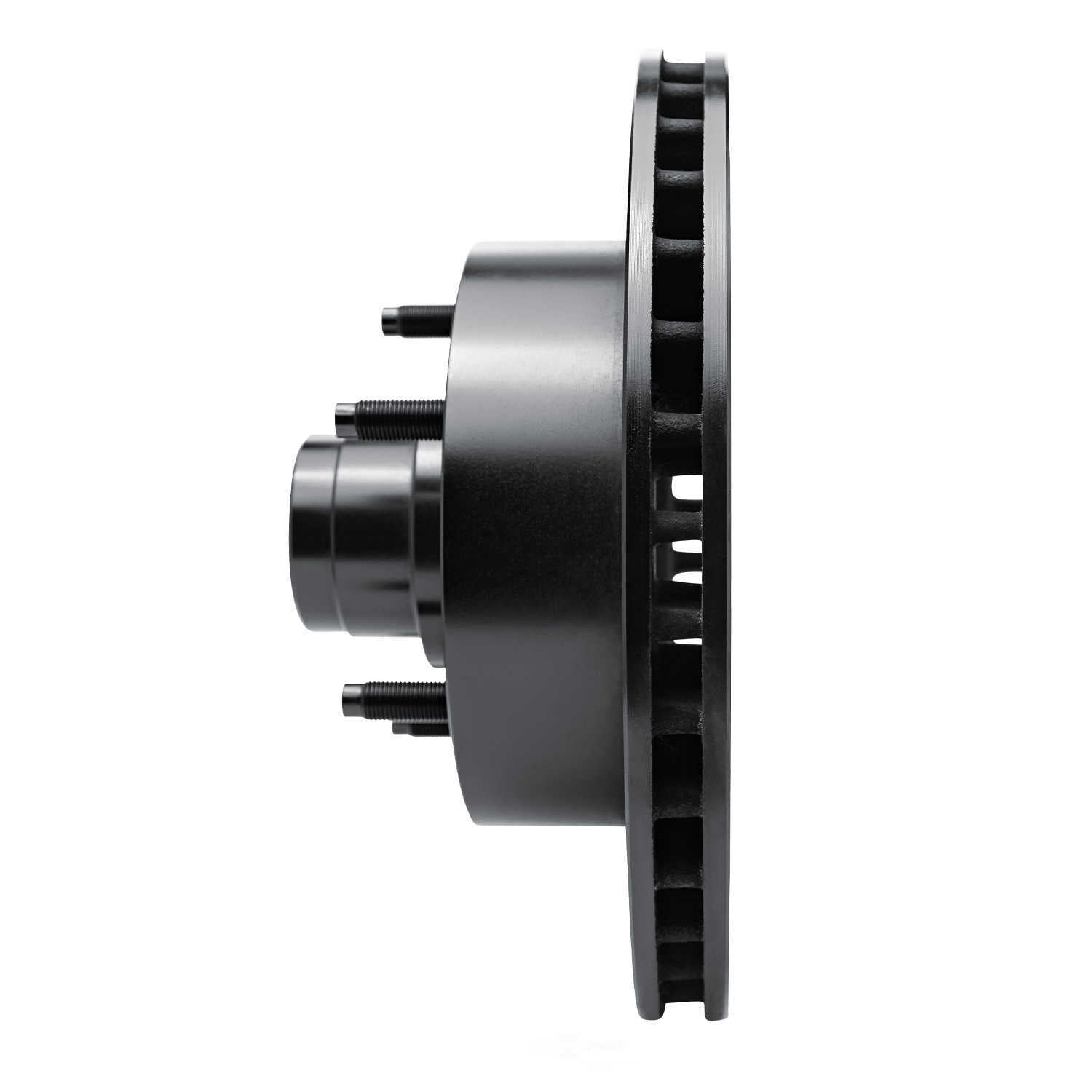 Dynamic Friction Company 633-54129L DFC Brake Rotor - Drilled And Slotted - Black