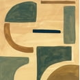 thumbnail image 2 of Randy Noble Fine Art 20x20 White Modern Wood Framed Museum Art Print Titled - Bohemian Abstract2, 2 of 4