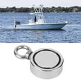 thumbnail image 3 of Sonew Sea Fishing Magnet, Recovery Magnet,300KG Strong Pull Sea Fishing Hunting Salvage Recovery Magnet with 10M Rope, 3 of 8