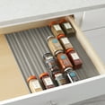 thumbnail image 1 of YouCopia SpiceLiner Spice Drawer Liner, 10ft Roll, Gray, 1 of 2