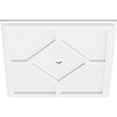 thumbnail image 2 of 18"OD x 1"ID x 6 1/4"C x 1"P Embry Architectural Grade PVC Contemporary Ceiling Medallion, 2 of 11