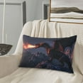 thumbnail image 5 of Daiia Fire Breathing Dragon Twilight Bedding Waterproof Pillow Protector Zippered Queen – Bed Bug Proof Pillow Encasement-16"x24", 5 of 6