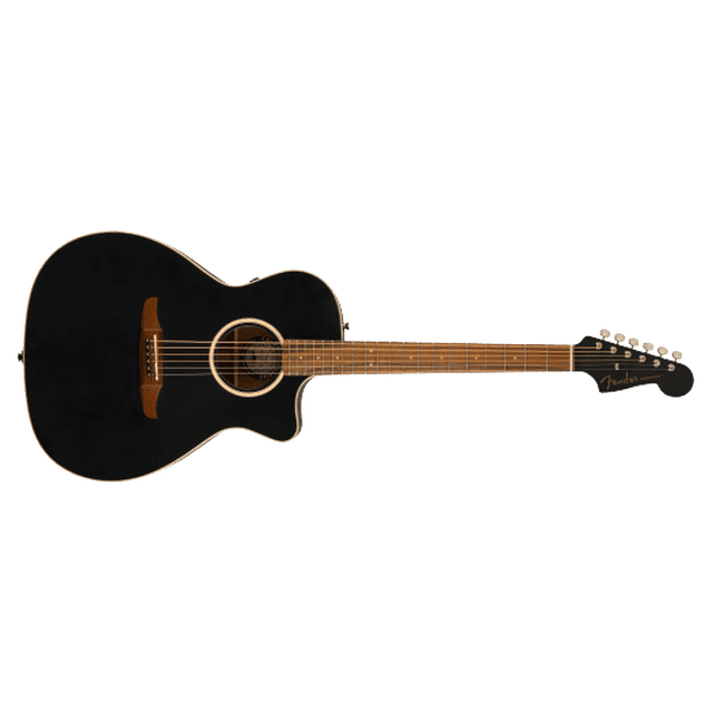Guitarra Electroacústica Fender Newporter Spec Negro Mate con funda 0970843106 Fender Newporter Special