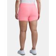 thumbnail image 3 of Athletic Works Women's and Women's Plus ButterCore Tipped Bike Shorts, Sizes XS-4X, 3 of 5