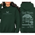 thumbnail image 5 of God Wants To Heal You Double Sided Hoodie – Psalm 30:2 Bible Verse Christian Pullover, Inspirational Faith Healing Hoodie, Religious Gift for Men and Women, 5 of 7