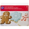 Cookie Cutter Stencil Set 3/Pkg-Holiday