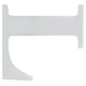 thumbnail image 1 of Calcomanía de pared, calcomanía de espejo con alfabeto, calcomanía de pared, calcomanía de fondo para bricolaje, elegante y moderna, 1 of 12