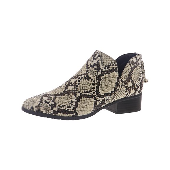 Kenneth Cole Reaction Womens Side Skip Suede Chelsea Boots B/W 9 Medium (B,M)