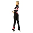 thumbnail image 3 of IceDress Figure Skating Outfit - Thermal - Bauer (Black, Coral and White), 3 of 3