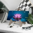 thumbnail image 3 of License Plate, Floating Lotus Decorative Front,Personalized Stainless Steel License Plate Cover For Men Women,12.2" X 6.2", 3 of 6