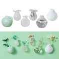 thumbnail image 4 of Funny Mini Jarrón Magnets Vase Fircas Flower Set 3D Ceramic (N), 4 of 9